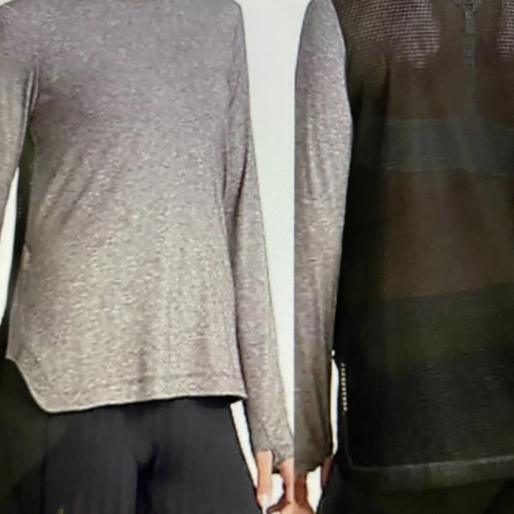 Derek Lam Heather Gray Crewneck Sweatshirt